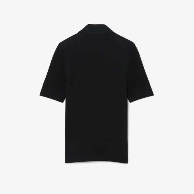 Πolo Runway Slim Fit από μετάξι Mini-Piqua Πolo Runway Slim Fit από μετάξι Mini-Piqua