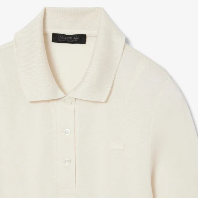 Πolo Runway Slim Fit από μετάξι Mini-Piqua Πolo Runway Slim Fit από μετάξι Mini-Piqua