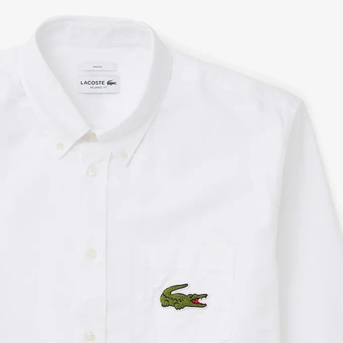 Πουκάμισο Oxford Unisex με χαλαρή εφαρμογή Πουκάμισο Oxford Unisex με χαλαρή εφαρμογή