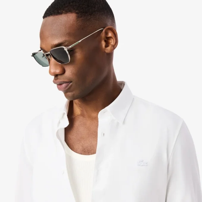 Πουκάμισο Slim Fit από μείγμα βαμβακιού και ύφασμα The Blend Πουκάμισο Slim Fit από μείγμα βαμβακιού και ύφασμα The Blend