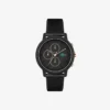Ρολόι Lacoste.12.12 Chrono Μαύρο & Χρυσό Καρνέλιο Σιλικόνη