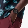 Ρολόι Lacoste.12.12 Chrono Μαύρο & Χρυσό Καρνέλιο Σιλικόνη