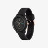 Ρολόι Lacoste.12.12 Chrono Μαύρο & Χρυσό Καρνέλιο Σιλικόνη