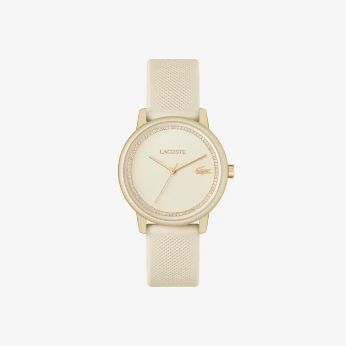 Ρολόι Lacoste.12.12 Go 3 Hands Champagne από σιλικόνη Ρολόι Lacoste.12.12 Go 3 Hands Champagne από σιλικόνη