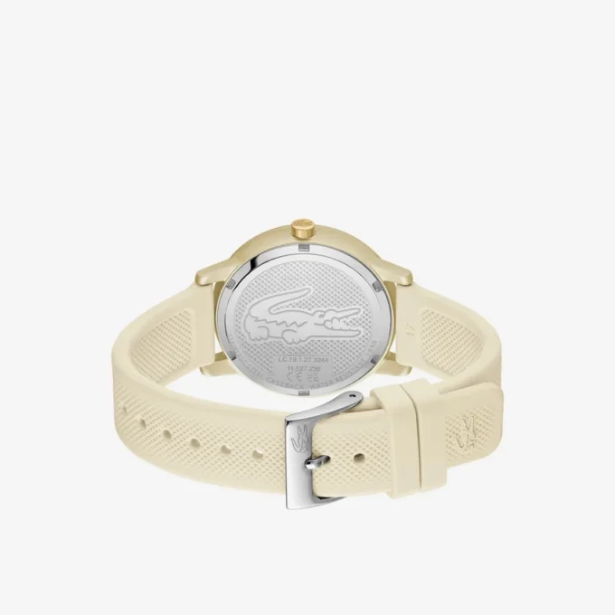 Ρολόι Lacoste.12.12 Go 3 Hands Champagne από σιλικόνη Ρολόι Lacoste.12.12 Go 3 Hands Champagne από σιλικόνη