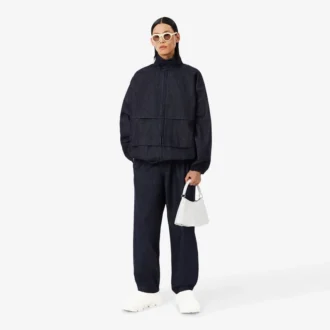 Runway Denim Track Jacket