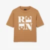 Σατέν T-shirt με γραφικά Runway Σατέν T-shirt με γραφικά Runway