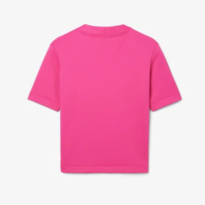 Σατέν T-shirt με γραφικά Runway Σατέν T-shirt με γραφικά Runway
