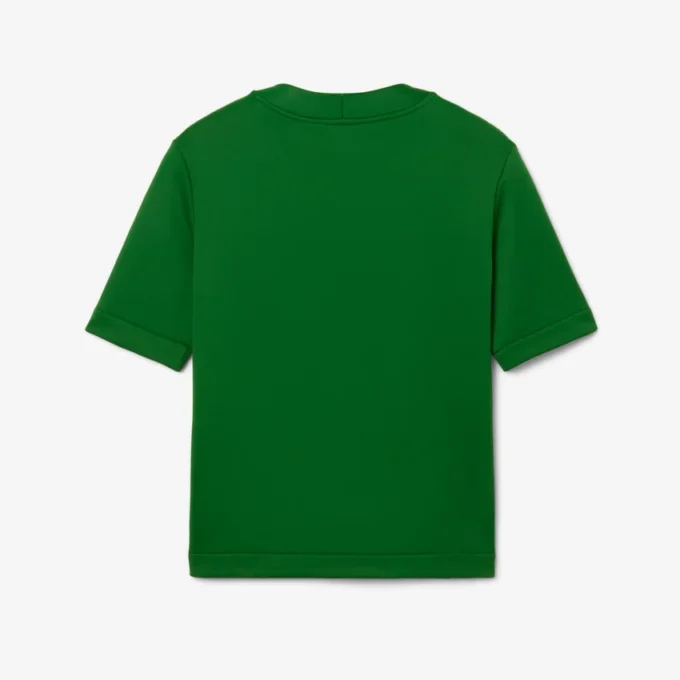 Σατέν T-shirt με γραφικά Runway Σατέν T-shirt με γραφικά Runway