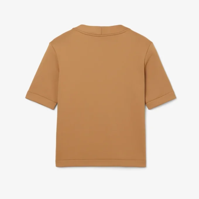 Σατέν T-shirt με γραφικά Runway Σατέν T-shirt με γραφικά Runway