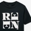 Σατέν T-shirt με γραφικά Runway Σατέν T-shirt με γραφικά Runway