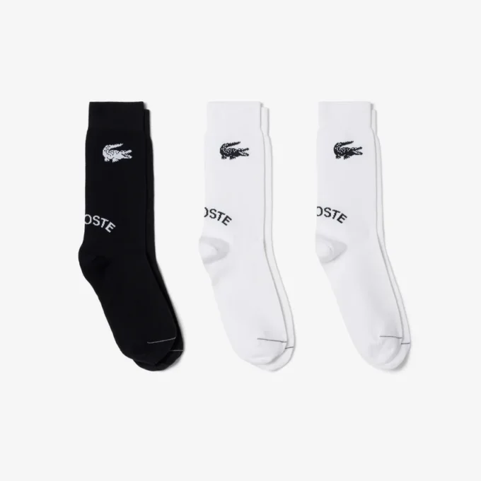 Σετ 3 ζευγών βαμβακερών καλτσών Unisex Σετ 3 ζευγών βαμβακερών καλτσών Unisex