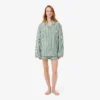 Σετ πιτζάμας από ριγέ ποπλίν σε oversized μέγεθος Σετ πιτζάμας από ριγέ ποπλίν σε oversized μέγεθος