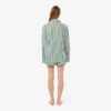 Σετ πιτζάμας από ριγέ ποπλίν σε oversized μέγεθος Σετ πιτζάμας από ριγέ ποπλίν σε oversized μέγεθος