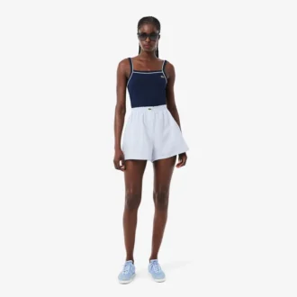 Σορτς από μείγμα λινού και ύφασμα The Blend σε oversized γραμμή