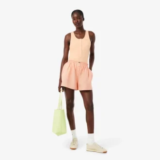 Σορτς από μείγμα λινού και ύφασμα The Blend σε oversized γραμμή Σορτς από μείγμα λινού και ύφασμα The Blend σε oversized γραμμή