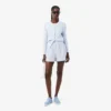 Σορτς από μείγμα λινού και ύφασμα The Blend σε oversized γραμμή Σορτς από μείγμα λινού και ύφασμα The Blend σε oversized γραμμή
