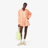 Σορτς από μείγμα λινού και ύφασμα The Blend σε oversized γραμμή Σορτς από μείγμα λινού και ύφασμα The Blend σε oversized γραμμή