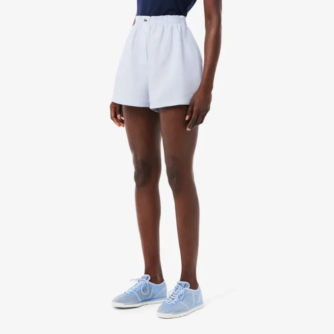 Σορτς από μείγμα λινού και ύφασμα The Blend σε oversized γραμμή Σορτς από μείγμα λινού και ύφασμα The Blend σε oversized γραμμή