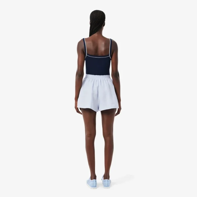 Σορτς από μείγμα λινού και ύφασμα The Blend σε oversized γραμμή Σορτς από μείγμα λινού και ύφασμα The Blend σε oversized γραμμή
