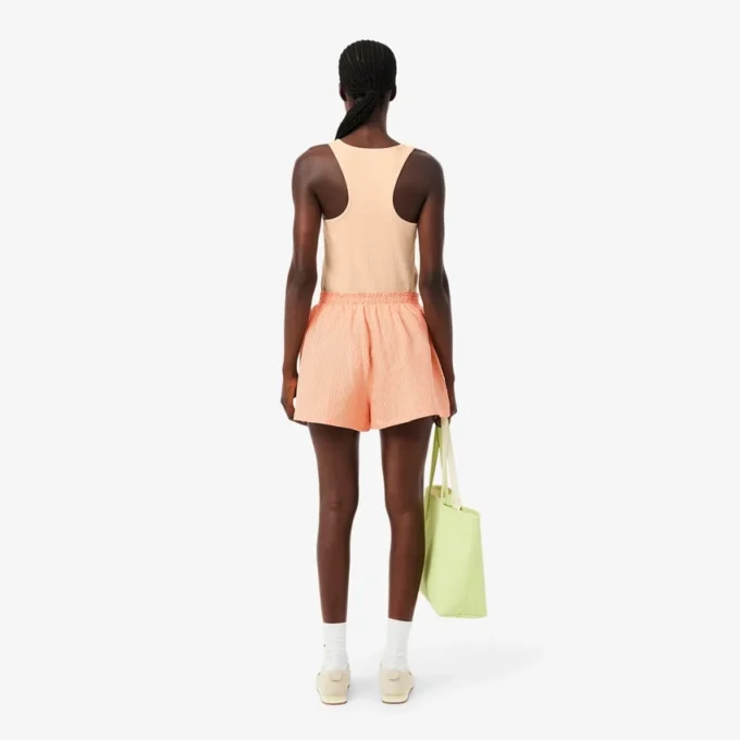Σορτς από μείγμα λινού και ύφασμα The Blend σε oversized γραμμή Σορτς από μείγμα λινού και ύφασμα The Blend σε oversized γραμμή