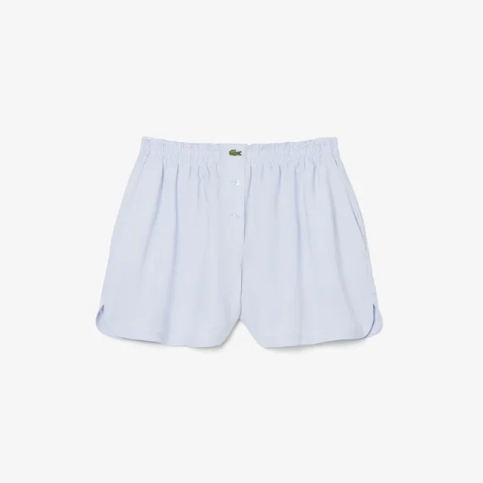 Σορτς από μείγμα λινού και ύφασμα The Blend σε oversized γραμμή Σορτς από μείγμα λινού και ύφασμα The Blend σε oversized γραμμή