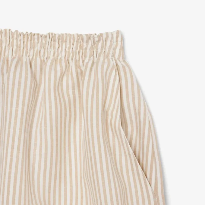 Σορτς από μείγμα λινού και ύφασμα The Blend σε oversized γραμμή Σορτς από μείγμα λινού και ύφασμα The Blend σε oversized γραμμή