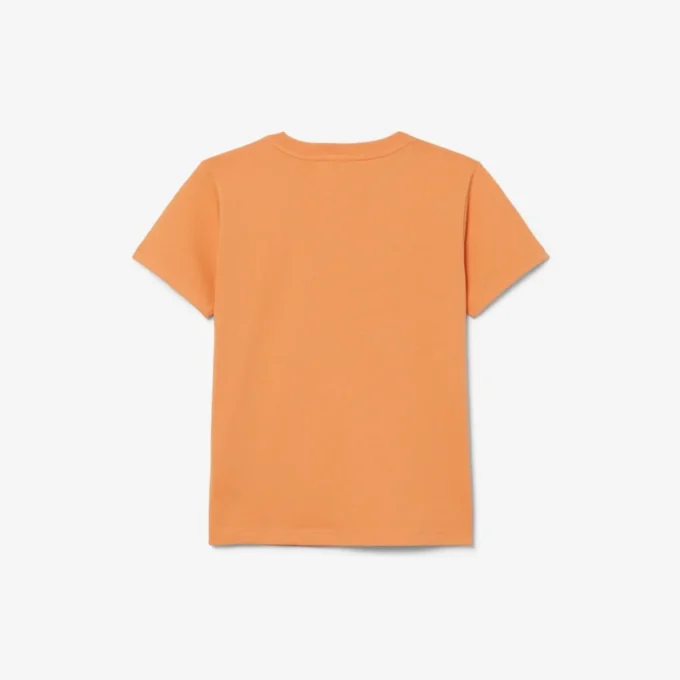 T-shirt από βαμβάκι με διακοσμητικό έμβλημα T-shirt από βαμβάκι με διακοσμητικό έμβλημα