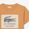 T-shirt από βαμβάκι με διακοσμητικό έμβλημα T-shirt από βαμβάκι με διακοσμητικό έμβλημα