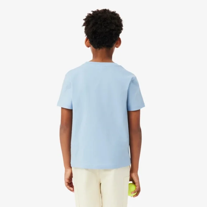 T-shirt από βαμβάκι με διακοσμητικό έμβλημα T-shirt από βαμβάκι με διακοσμητικό έμβλημα