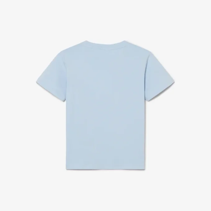 T-shirt από βαμβάκι με διακοσμητικό έμβλημα T-shirt από βαμβάκι με διακοσμητικό έμβλημα