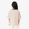 T-shirt από βαμβάκι με έμβλημα σε αντίθεση T-shirt από βαμβάκι με έμβλημα σε αντίθεση