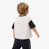 T-shirt από βαμβάκι με λεπτομέρειες σε αντίθεση
