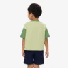 T-shirt από βαμβάκι με λεπτομέρειες σε αντίθεση