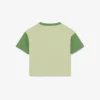 T-shirt από βαμβάκι με λεπτομέρειες σε αντίθεση