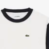 T-shirt από βαμβάκι με λεπτομέρειες σε αντίθεση