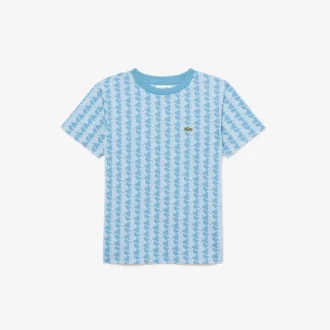 T-shirt από βαμβάκι με μονόγραμμα