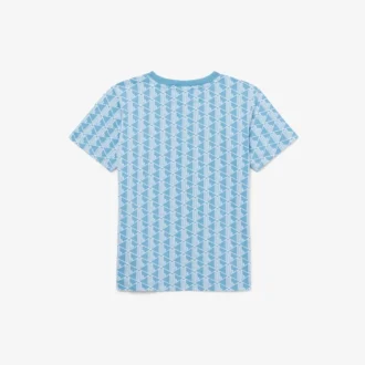 T-shirt από βαμβάκι με μονόγραμμα