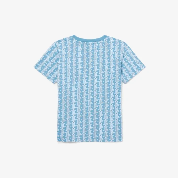 T-shirt από βαμβάκι με μονόγραμμα
