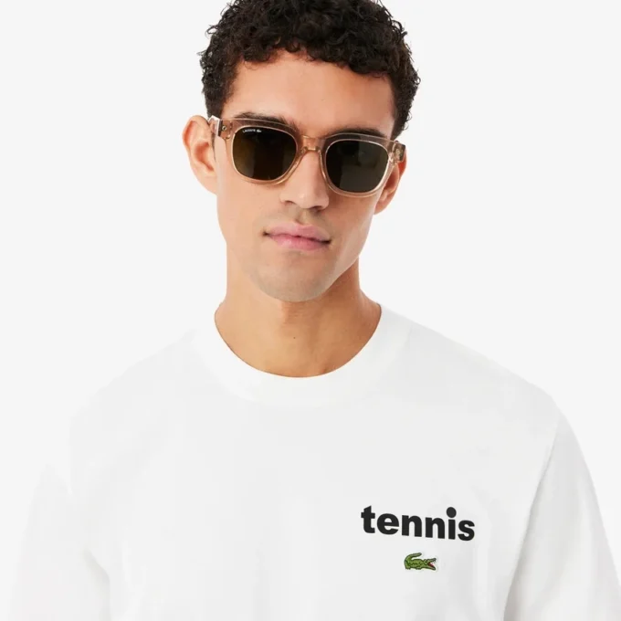 T-shirt από βαμβάκι με τύπωμα T-shirt από βαμβάκι με τύπωμα