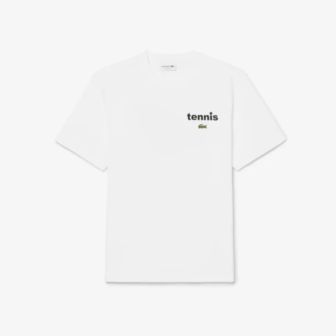 T-shirt από βαμβάκι με τύπωμα T-shirt από βαμβάκι με τύπωμα