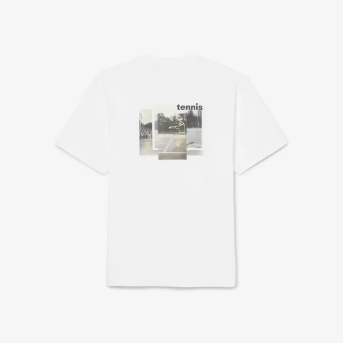 T-shirt από βαμβάκι με τύπωμα T-shirt από βαμβάκι με τύπωμα