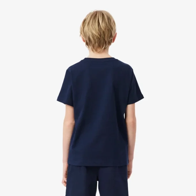 T-shirt από βαμβάκι με τύπωμα κροκοδείλου