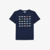 T-shirt από βαμβάκι με τύπωμα κροκοδείλου