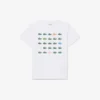 T-shirt από βαμβάκι με τύπωμα κροκοδείλου