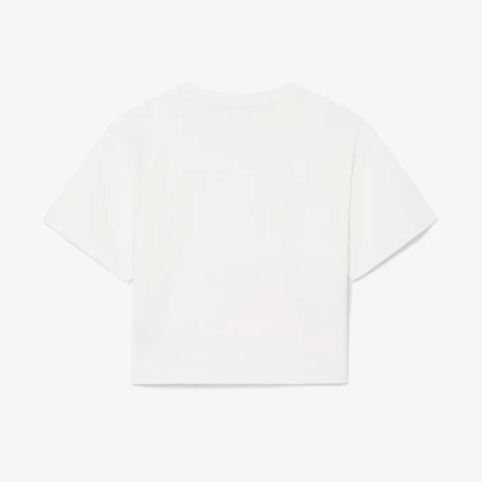 T-shirt από βαμβάκι με τύπωμα κροκοδείλου T-shirt από βαμβάκι με τύπωμα κροκοδείλου