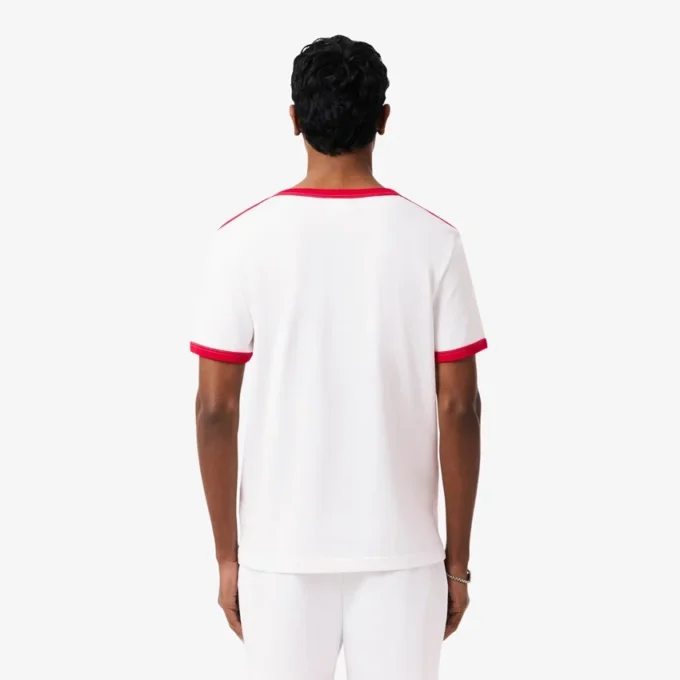 Τ-shirt από βαρύ βαμβάκι με λεπτομέρεια τσέπης