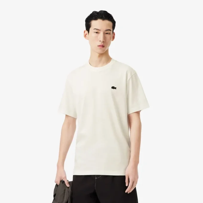 Τ-shirt από βαρύ βαμβάκι με τύπωμα Τ-shirt από βαρύ βαμβάκι με τύπωμα