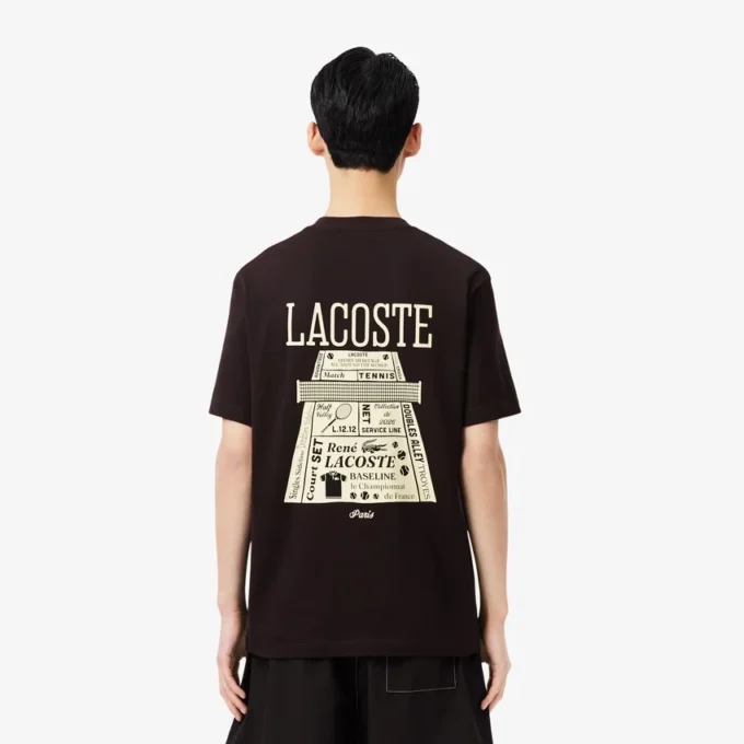 Τ-shirt από βαρύ βαμβάκι με τύπωμα Τ-shirt από βαρύ βαμβάκι με τύπωμα