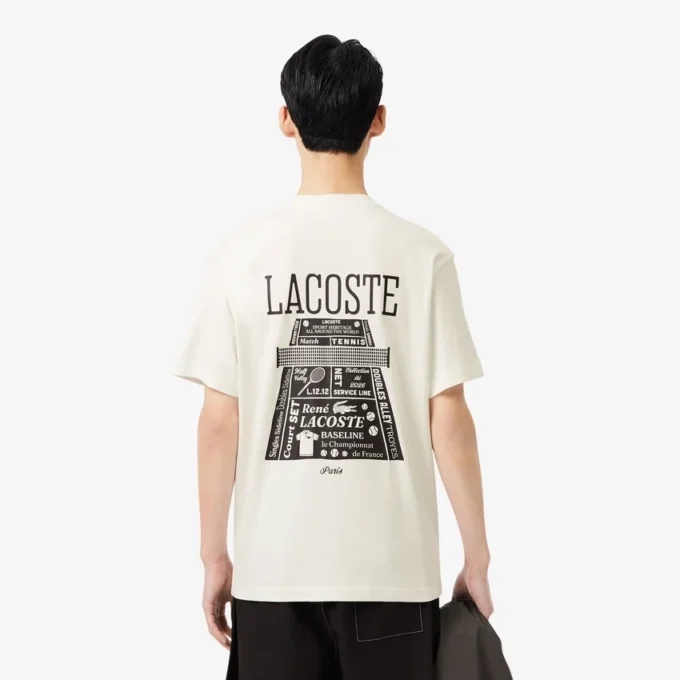 Τ-shirt από βαρύ βαμβάκι με τύπωμα Τ-shirt από βαρύ βαμβάκι με τύπωμα